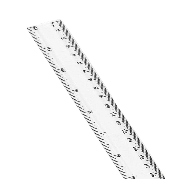 Picture of 71-005 CF 12"/30cm Plastic Ruler #6013