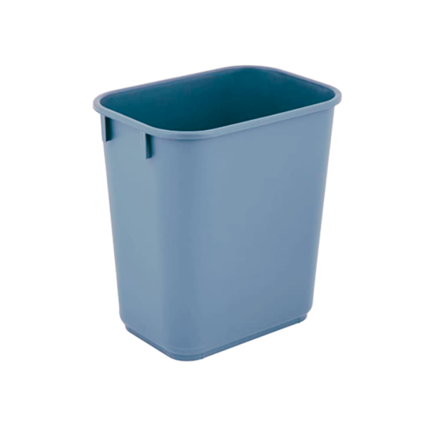 Picture of 05-026A CF Geo Waste Paper Bin Blue-Grey (Sml) 13QT