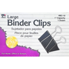 Picture of 19-006 CLI 2" W x 1" Capacity Binder Clips (12/Box) #BC-10