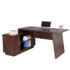 Picture of ST-BG187L Torch 1600x1200 Desk w/Side Cabinet - BW